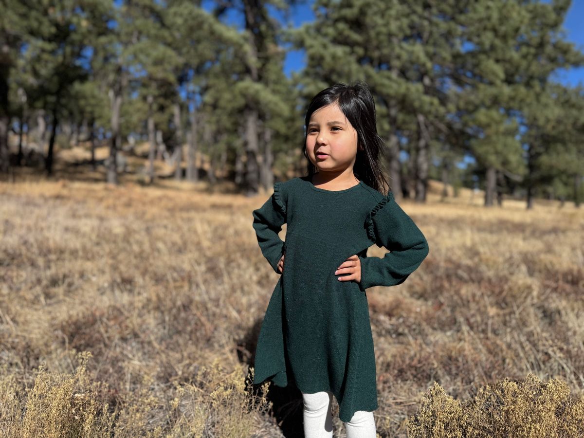 Mia Dress | Hunter Green | Vignette