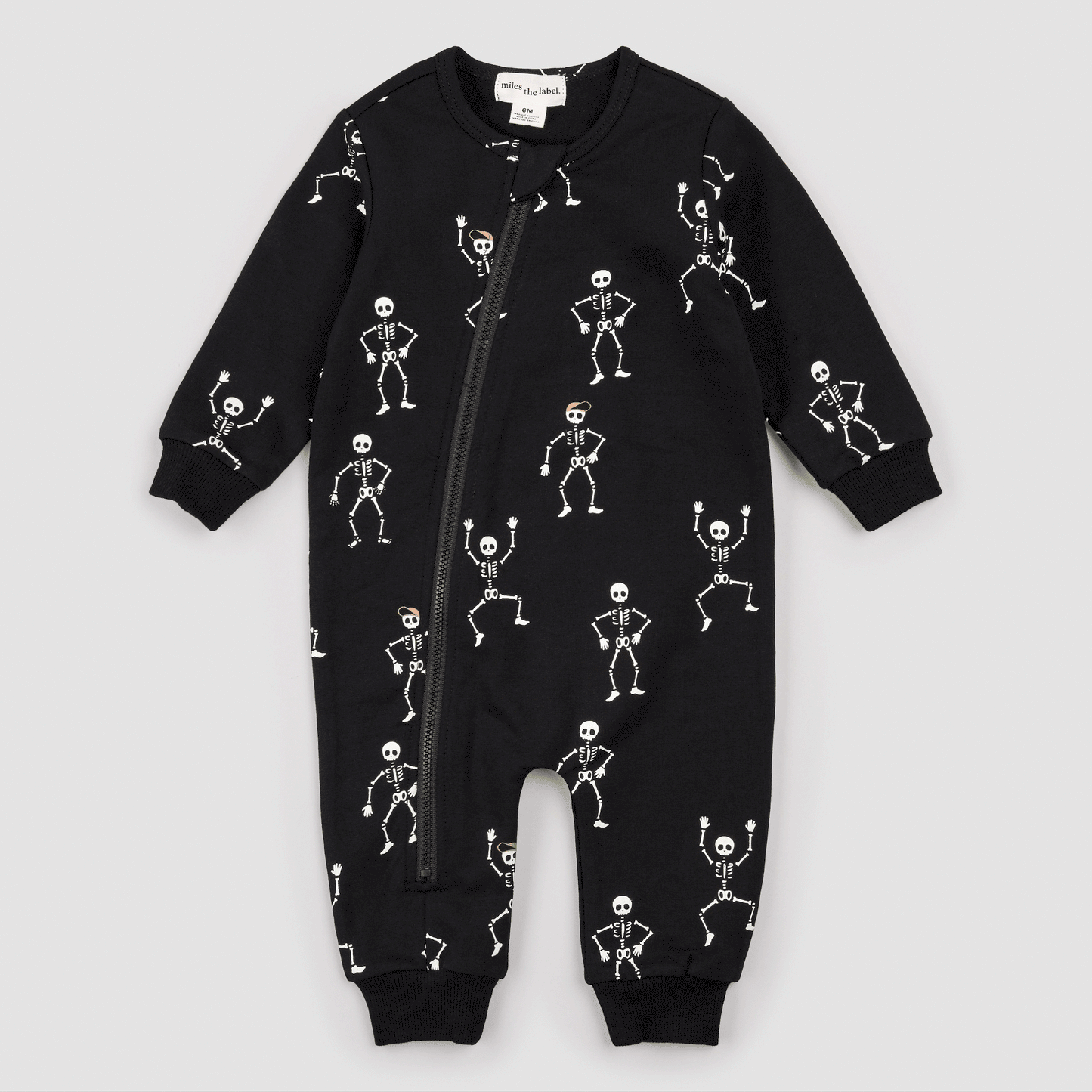 Skeleton Playsuit | Glow in the Dark | Miles the Label