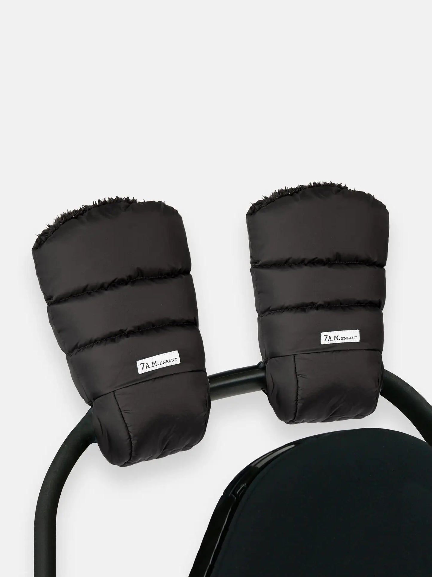 Warmmuffs | 7am Enfant | Black Plush