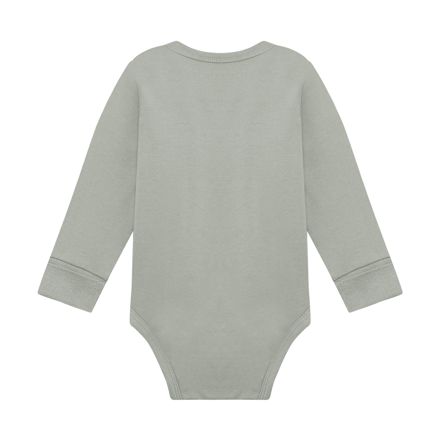 Long Sleeve Body Suit | Green Dump Truck | Minymo