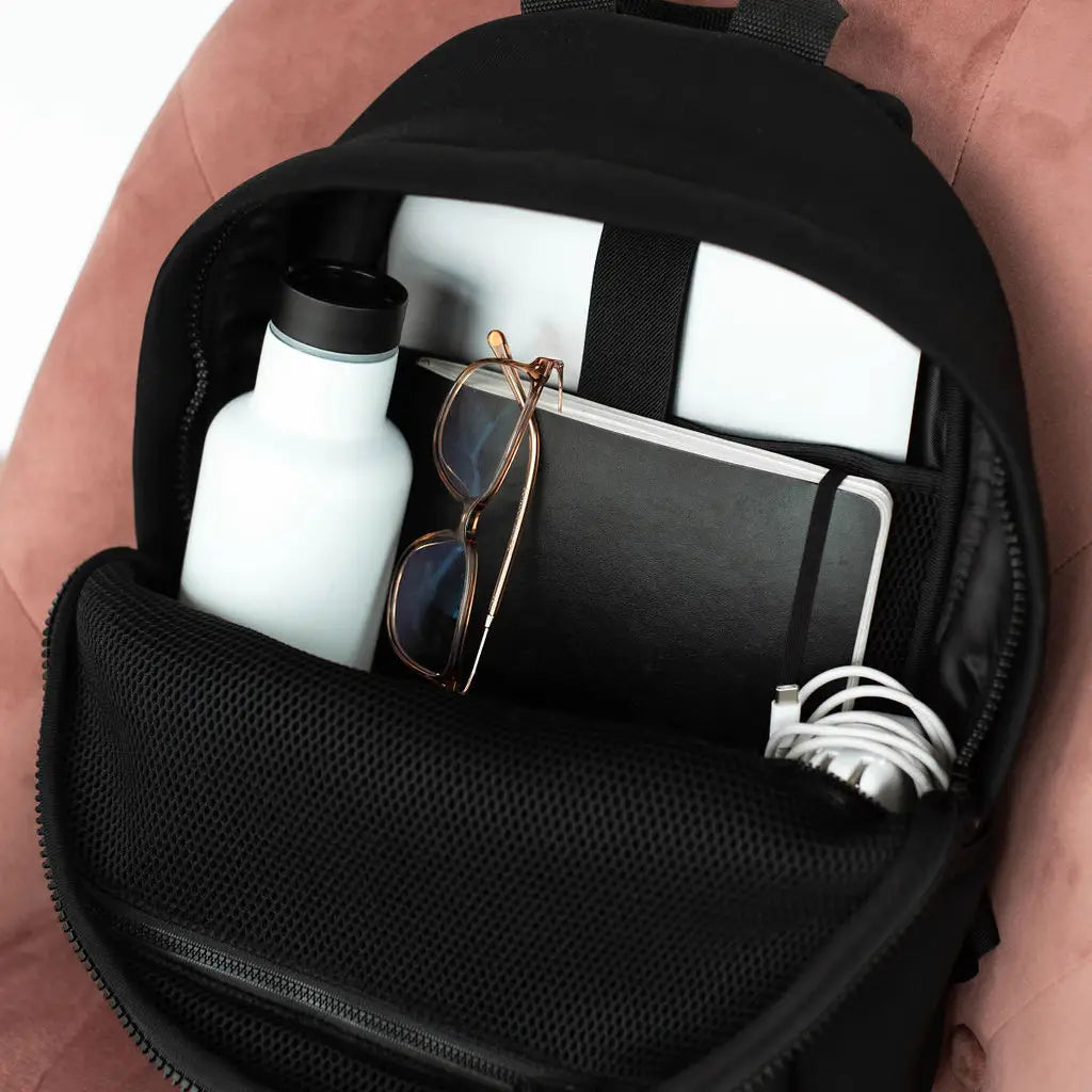 Machine Washable, Ultra Versatile Backpack | Black | Bag and Bougie