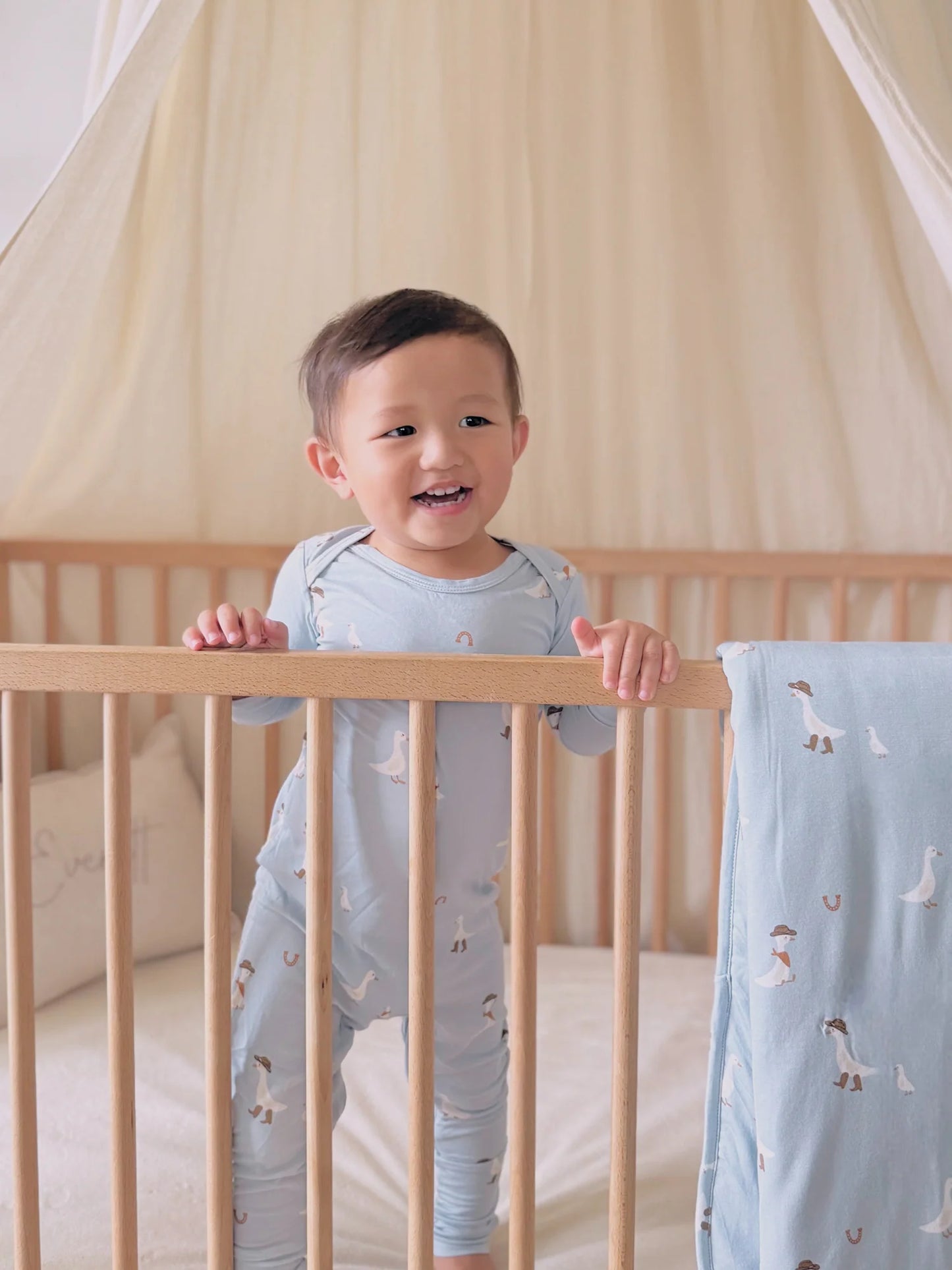 Convertible Footie | günamüna | Cowboy Goose