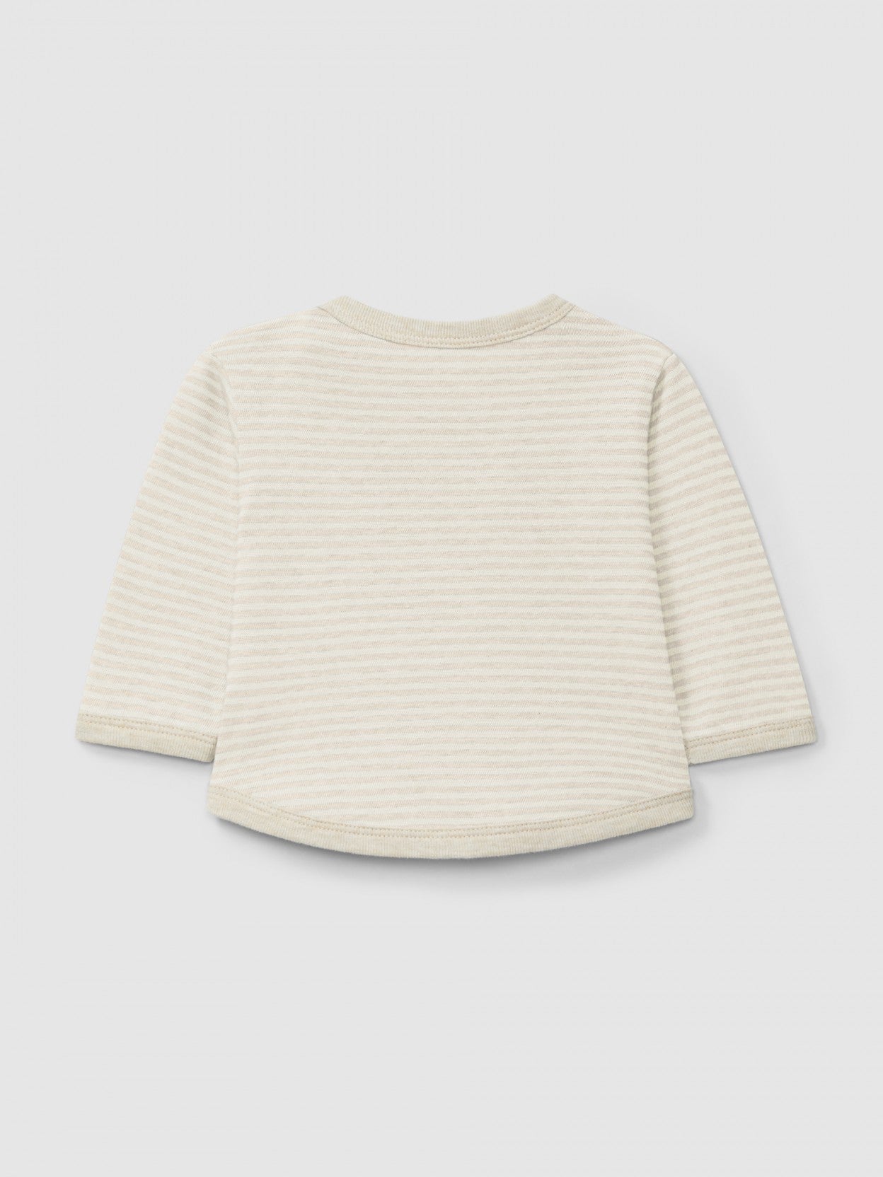 Cotton striped longsleeve | Natural | Snug