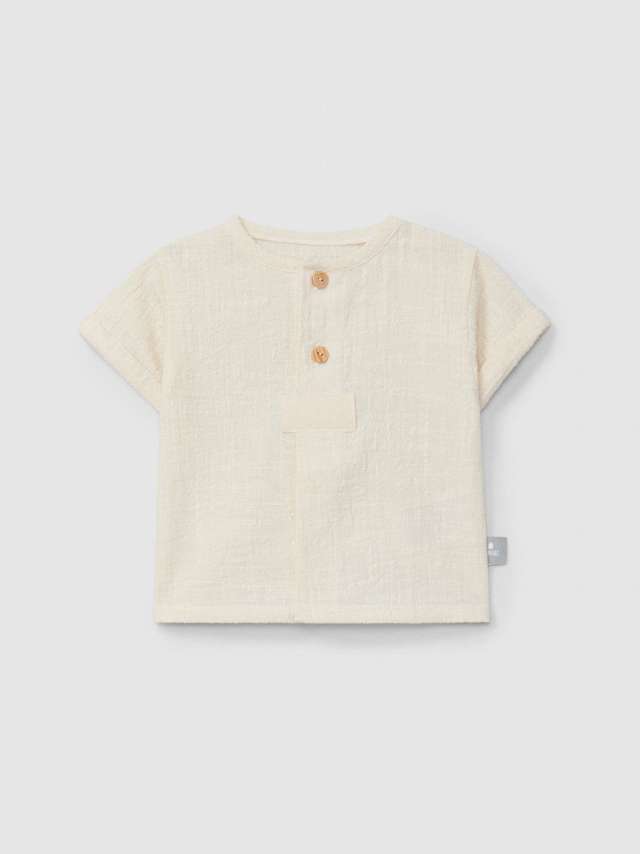 Natural-effect shirt | Natural | Snug