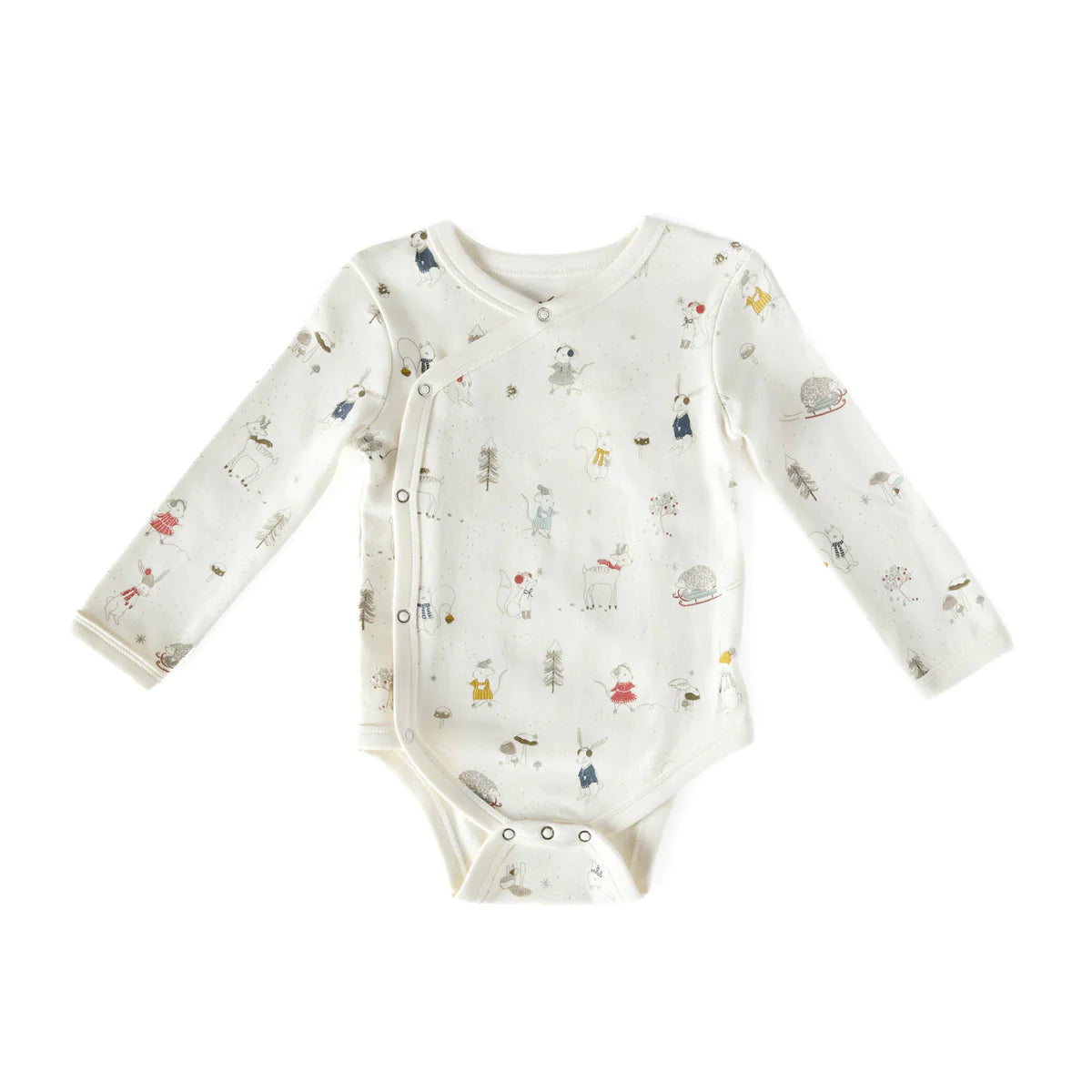 Long Sleeve Kimono One-Piece | Pehr | Magical Winterland
