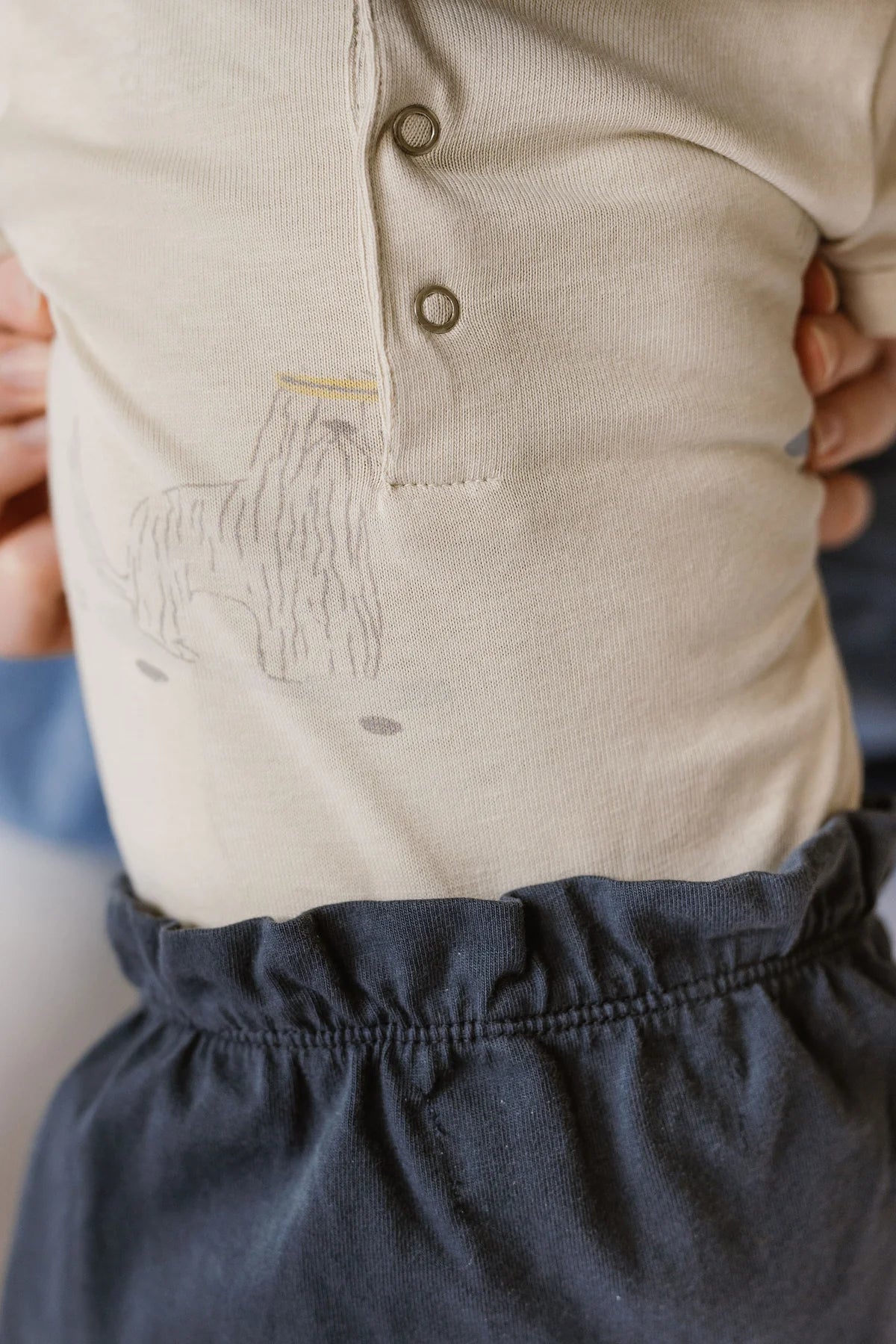 Short Sleeve One-Piece | Pehr | Skater Pup