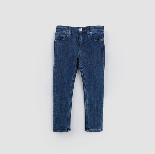 Indigo Stretch Denim Jeans | Miles The Label