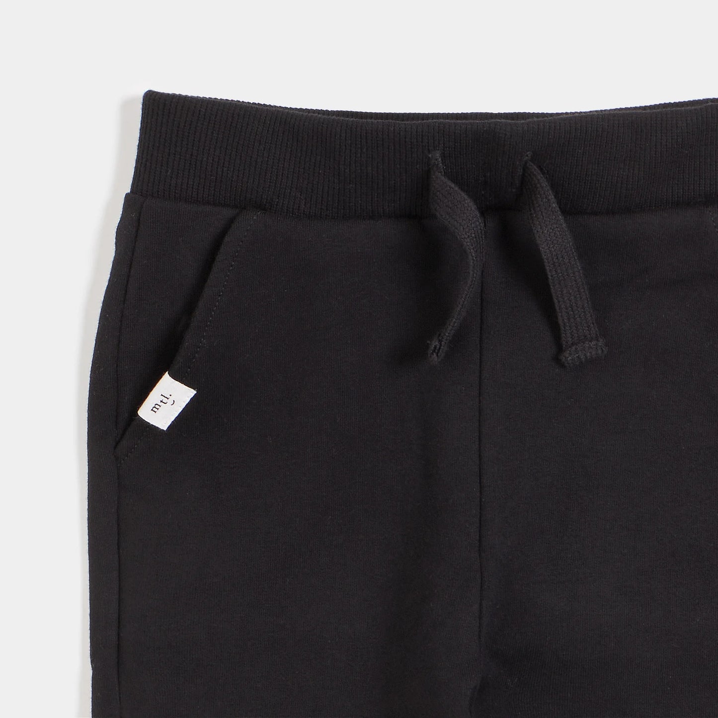 Basics Pure Black Jogger | Miles The Label