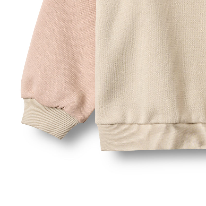 Sweatshirt Embroidery Elliot | Off White | Wheat Kids