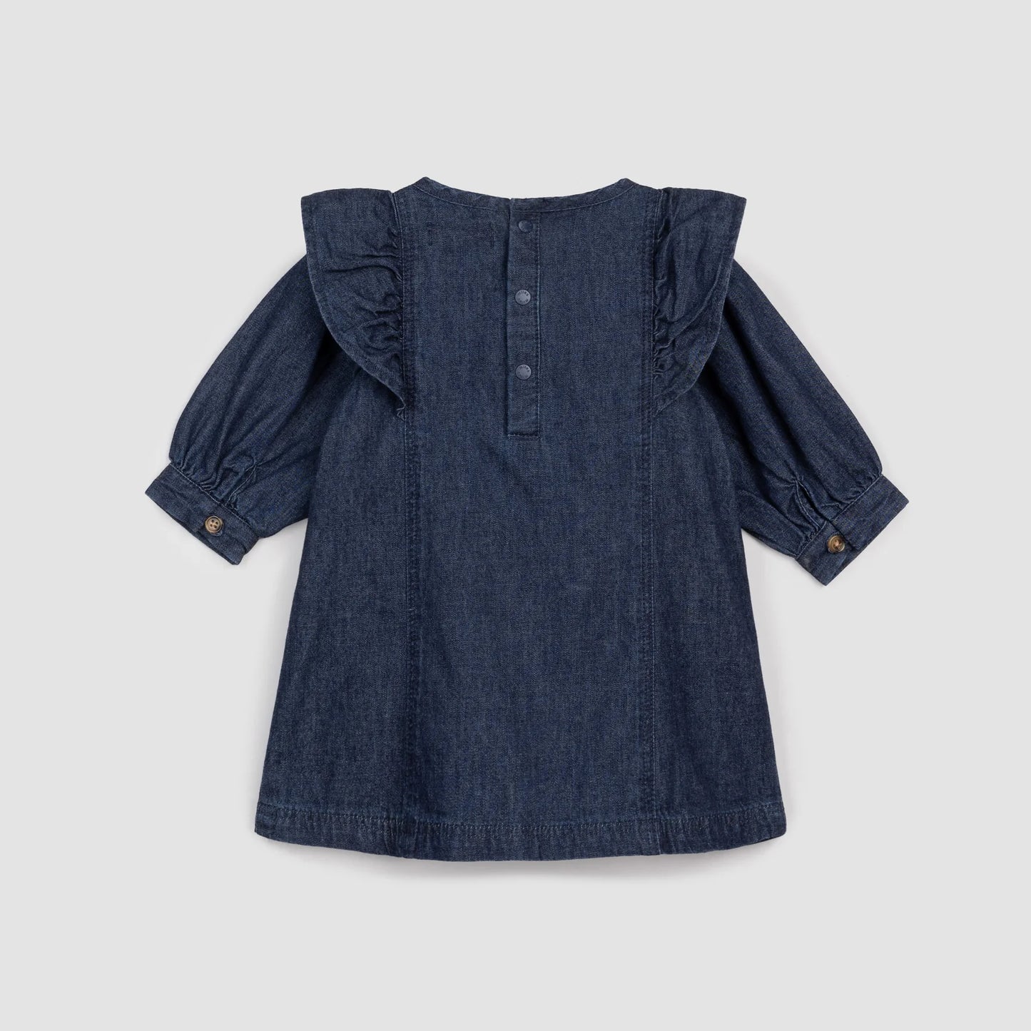 Indigo Chambray Dress | Miles The Label