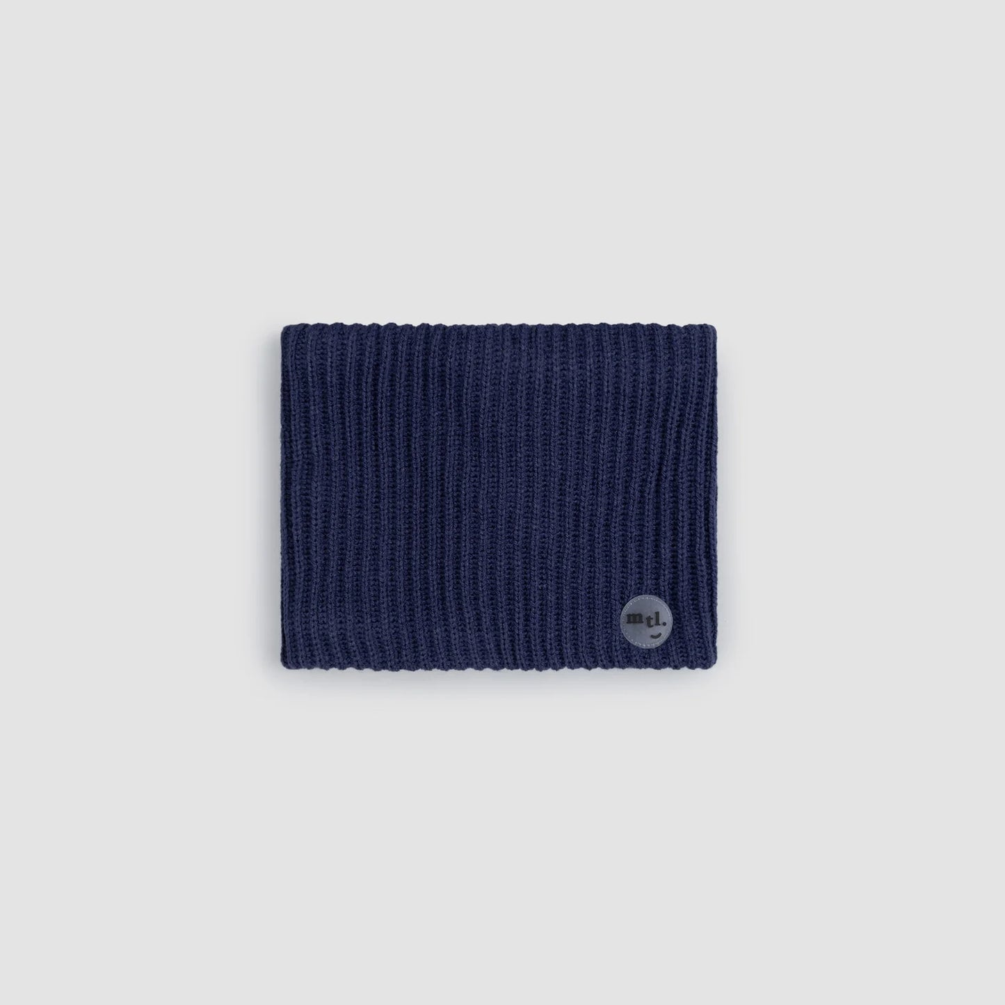 Ribbed Neck Warmer | Blue | Miles The Label
