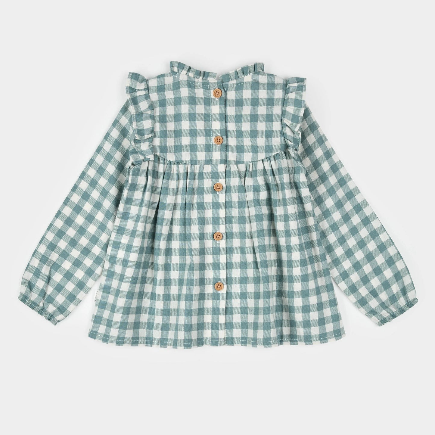 Dress Set | Teal Gingham | Petit Lem