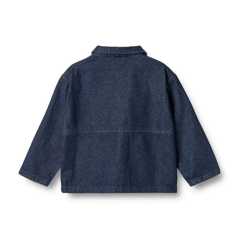 Overshirt Sola | Dark Blue | Wheat Kids