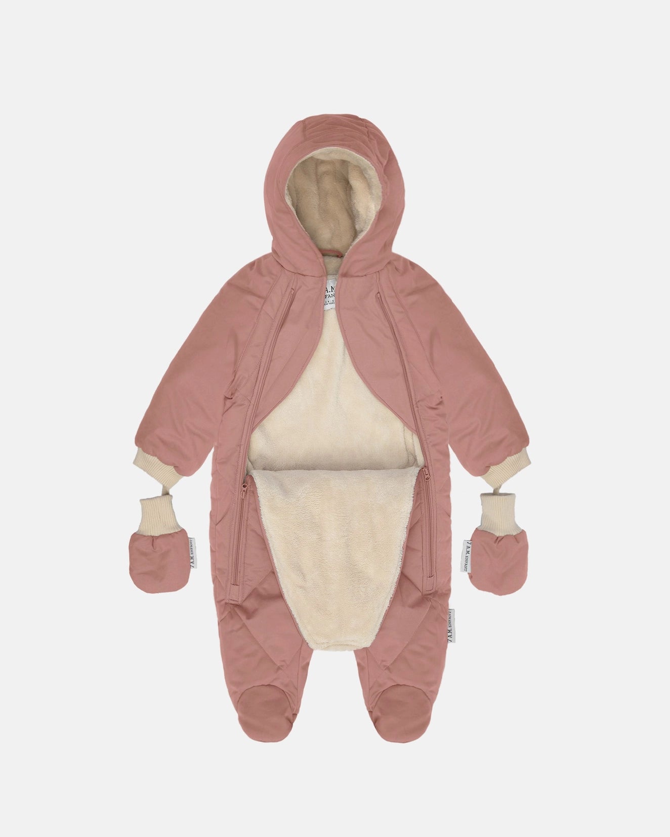 Snow Jumpsuit | 7am Enfant | Rose Dawn