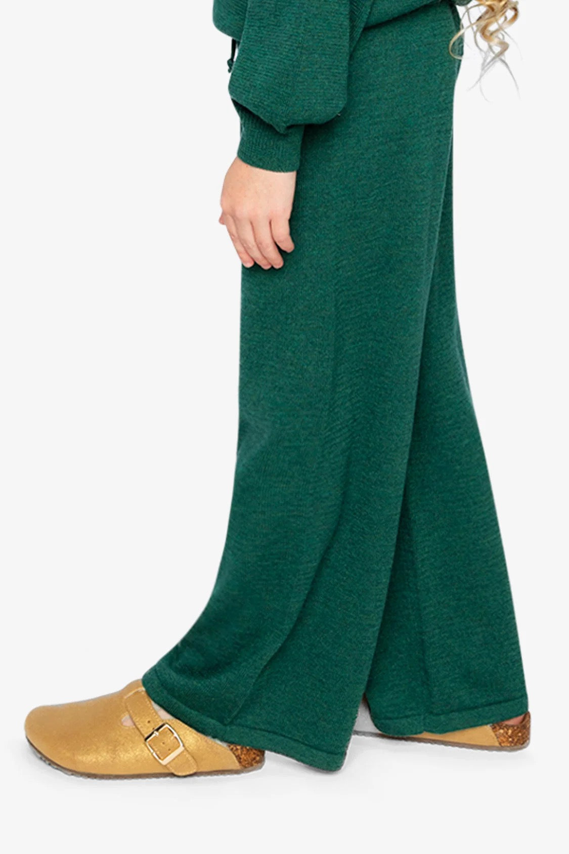 Flare Pants | Jasper Green | Deux Par Deux