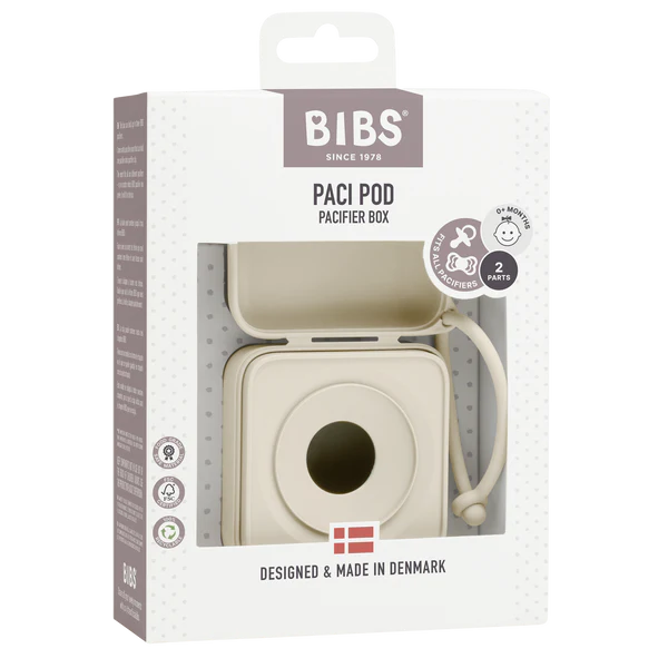 BIBS Pacifier Box | Ivory