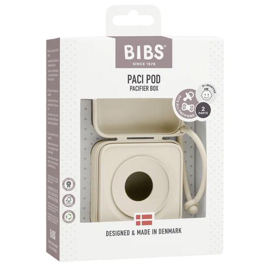 BIBS Pacifier Box | Ivory