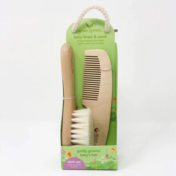Green Sprouts Baby Brush & Comb Set