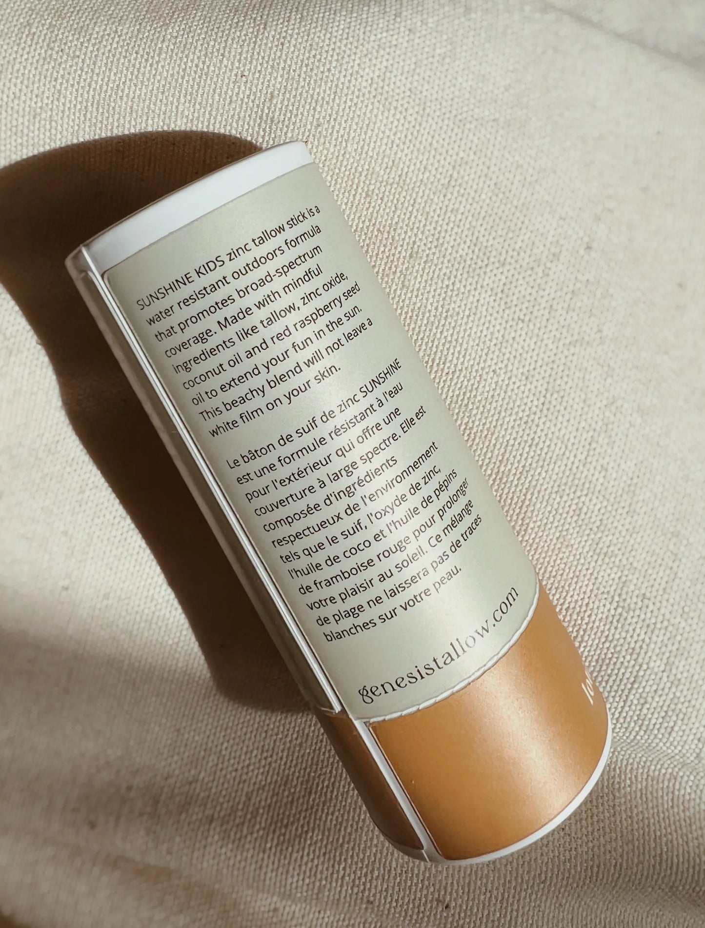 Sunshine Kids - Zinc Tallow Stick | Genesis Tallow