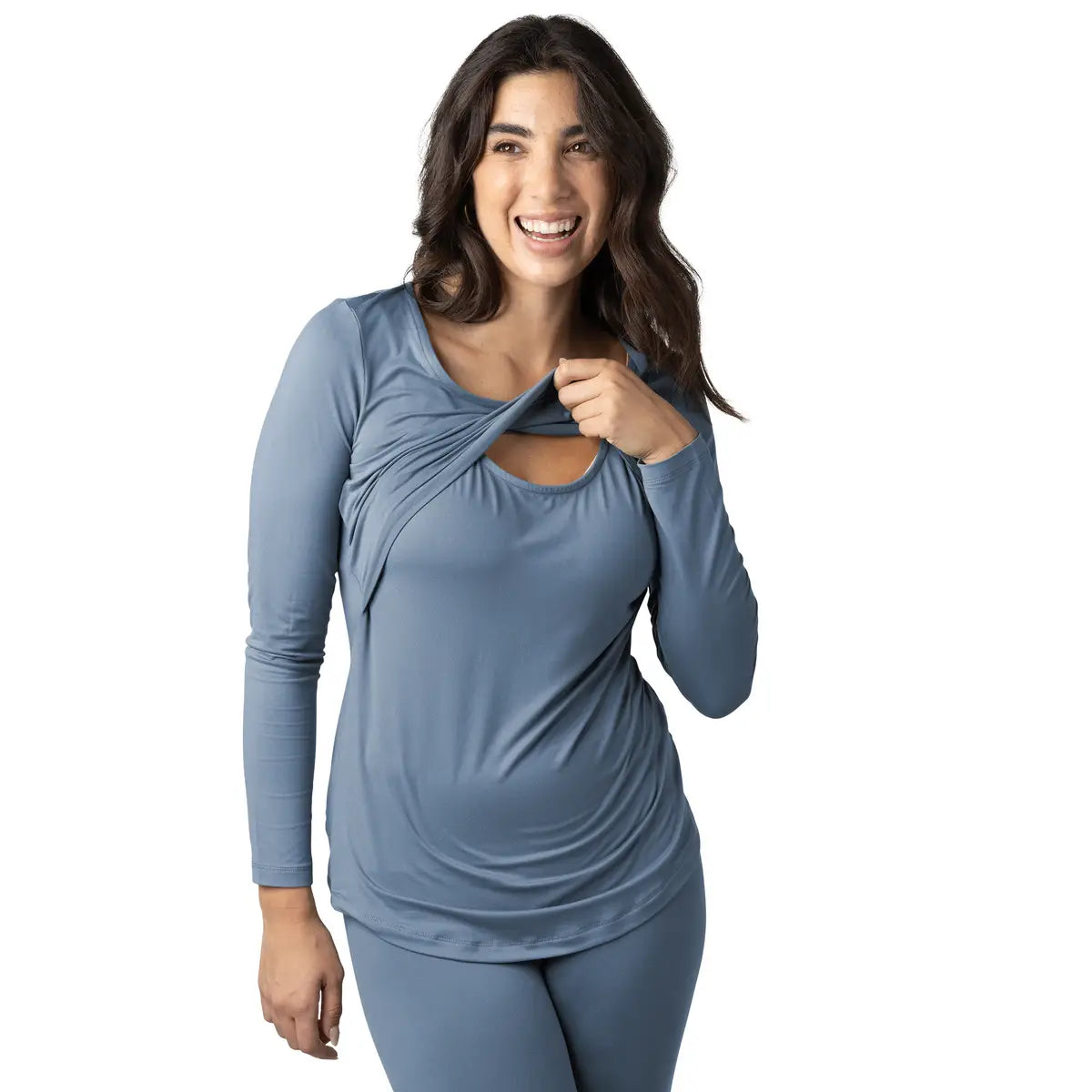 Jane Long Sleeve Nursing Pajama Set - Top & Bottom