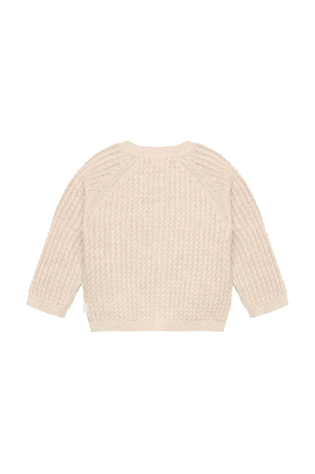 Newborn Cardigan | Sand Melange | Noppies