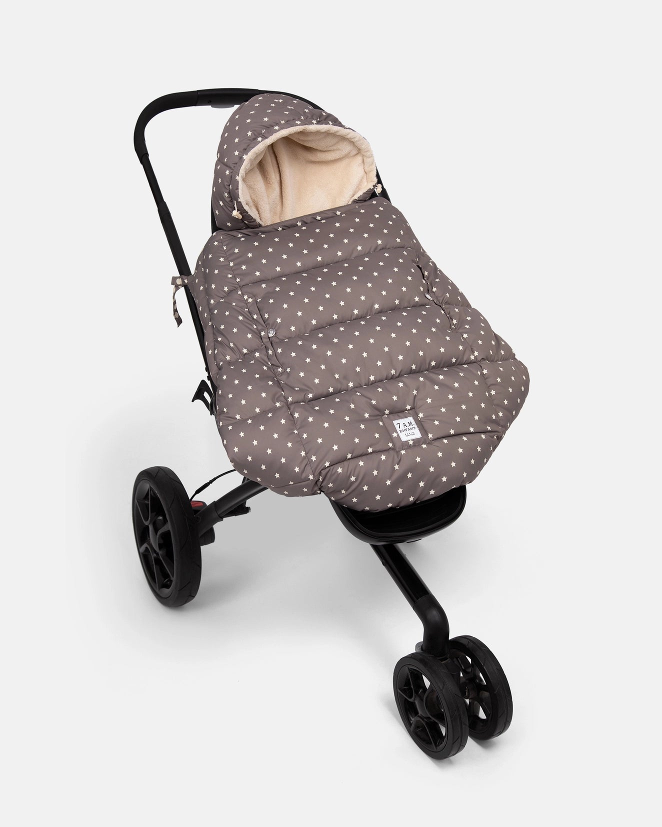 K-Poncho - Plush | 7am Enfant | Ash Oak Stars Heavy Weight