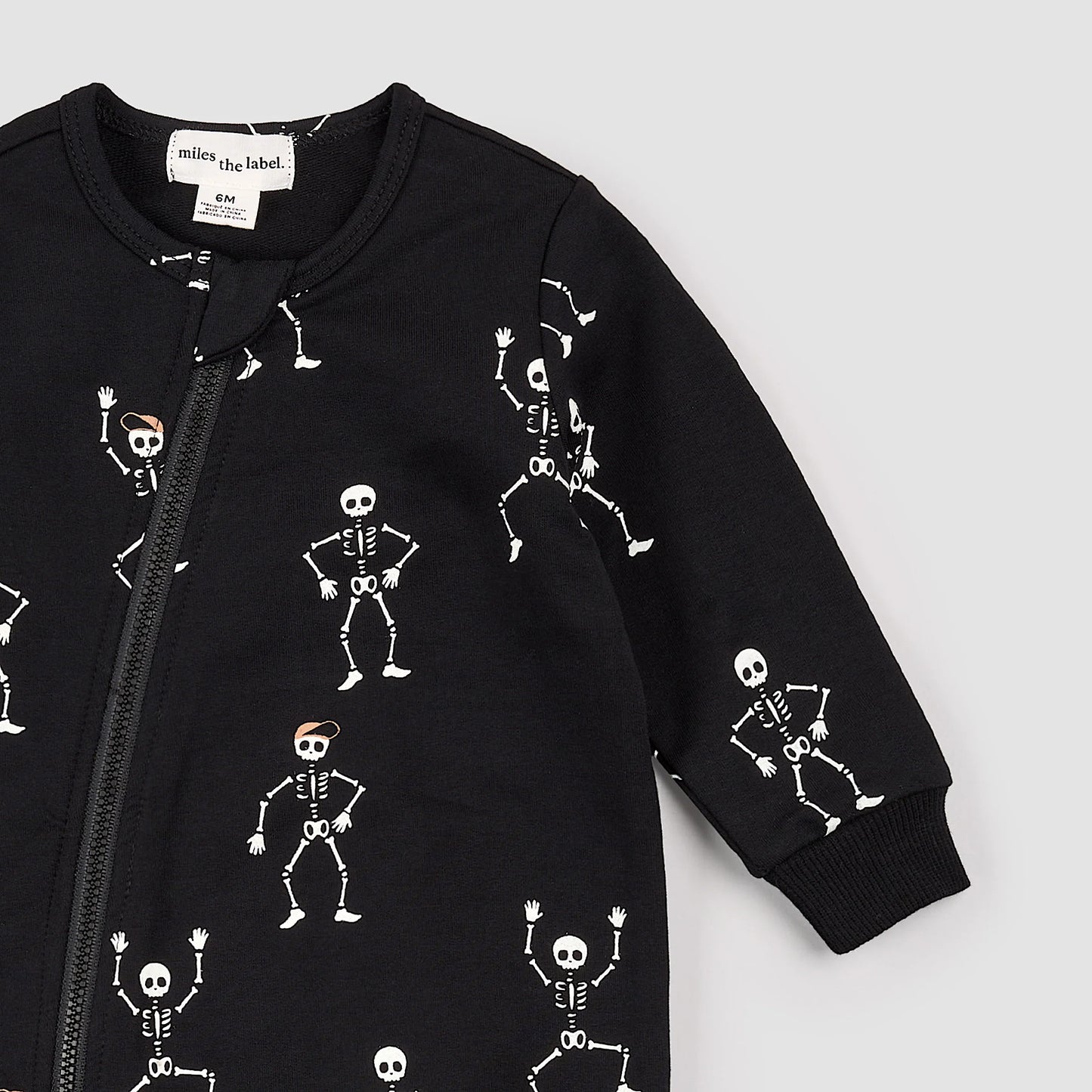 Skeleton Playsuit | Glow in the Dark | Miles the Label
