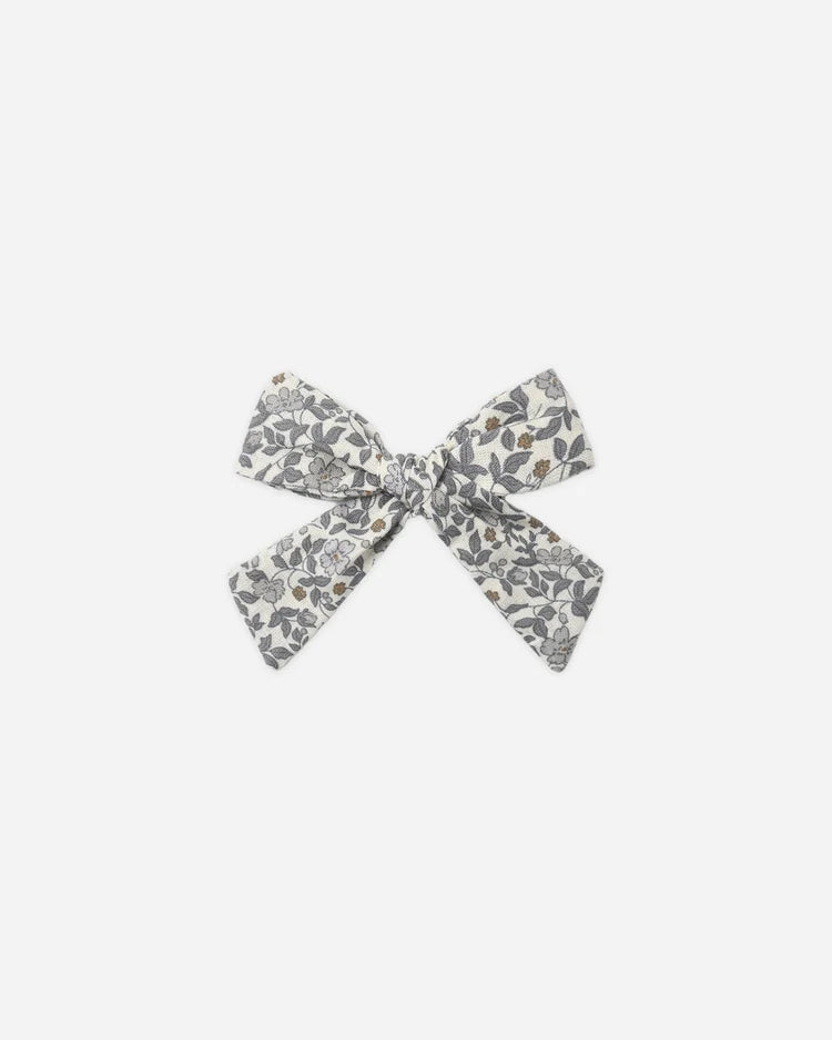 Bow | Slate Floral | Rylee & Cru
