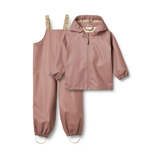 Rainwear Charlie Set | Dusty Lilac | Wheat Kids