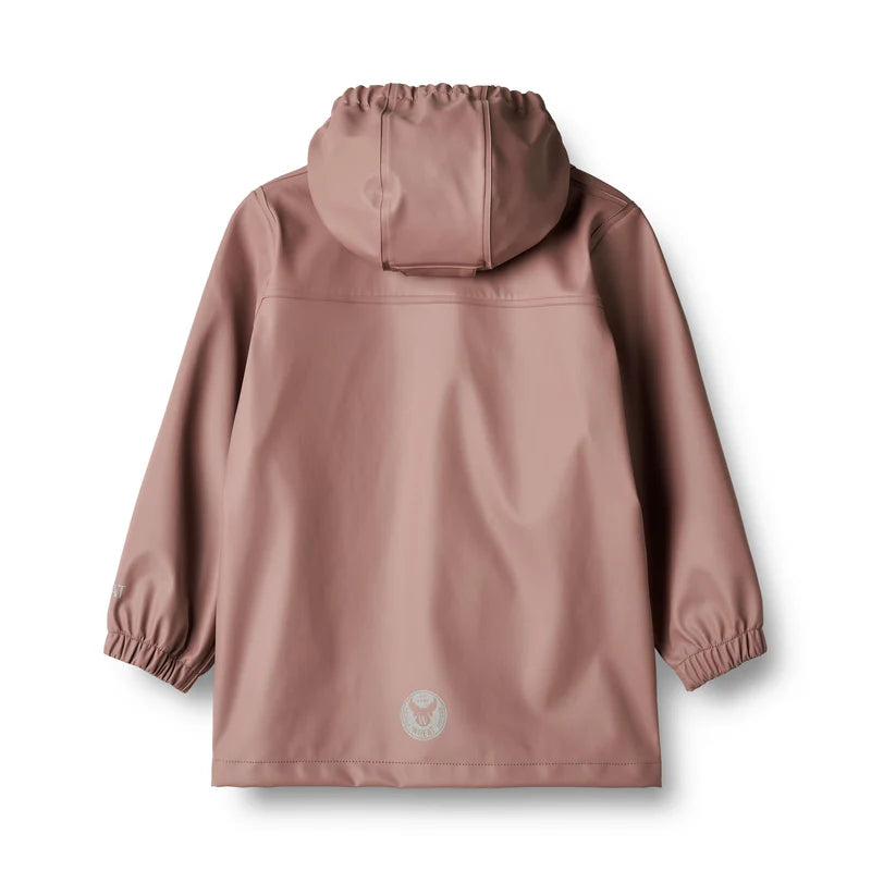 Rainwear Ollo Jacket | Dusty Lilac | Wheat Kids