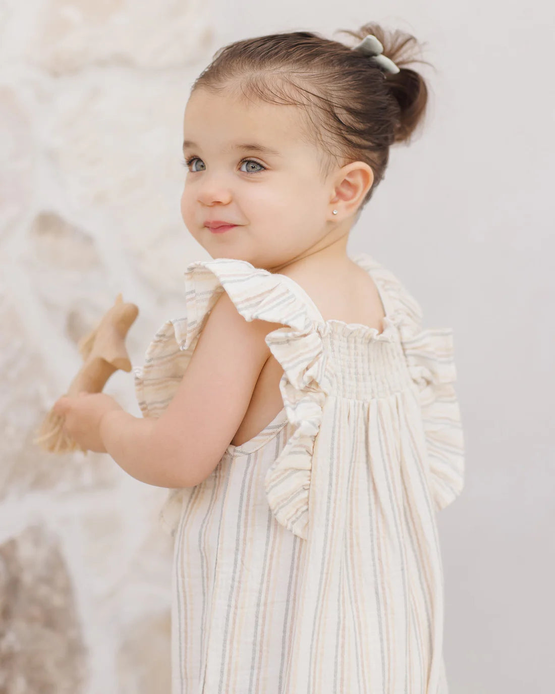 Nova Romper | Summer Stripe | Quincy Mae