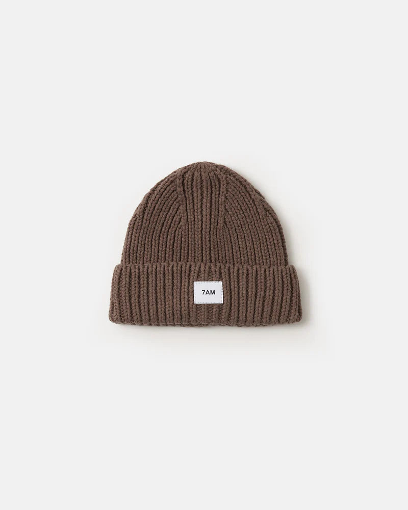 Chunky Beanie | Brown | 7am