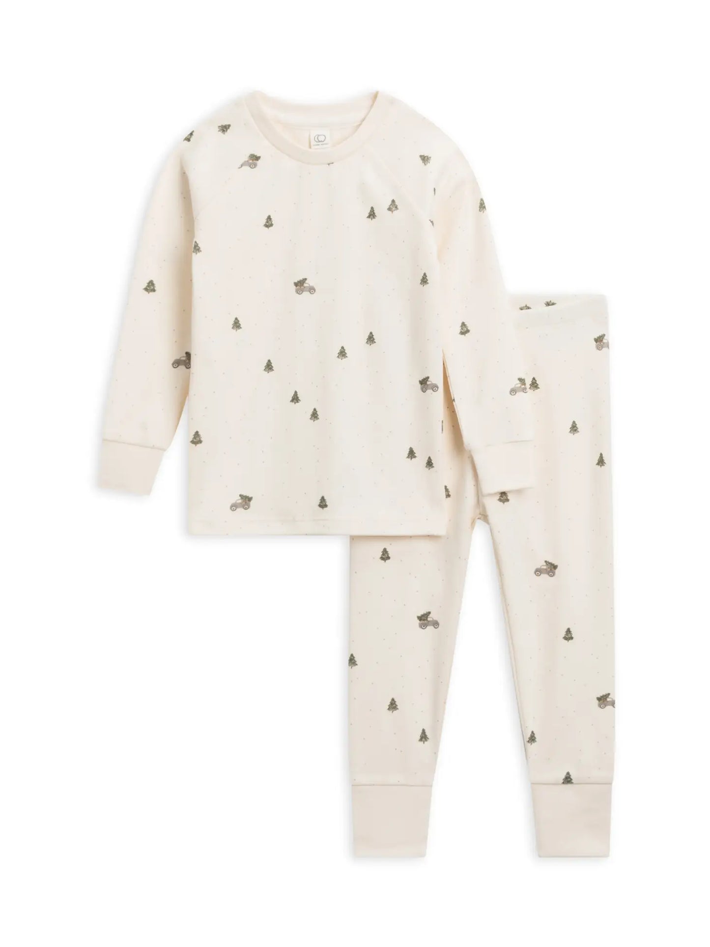 Long Sleeve Jammies | Colored Organics | Tree Farm