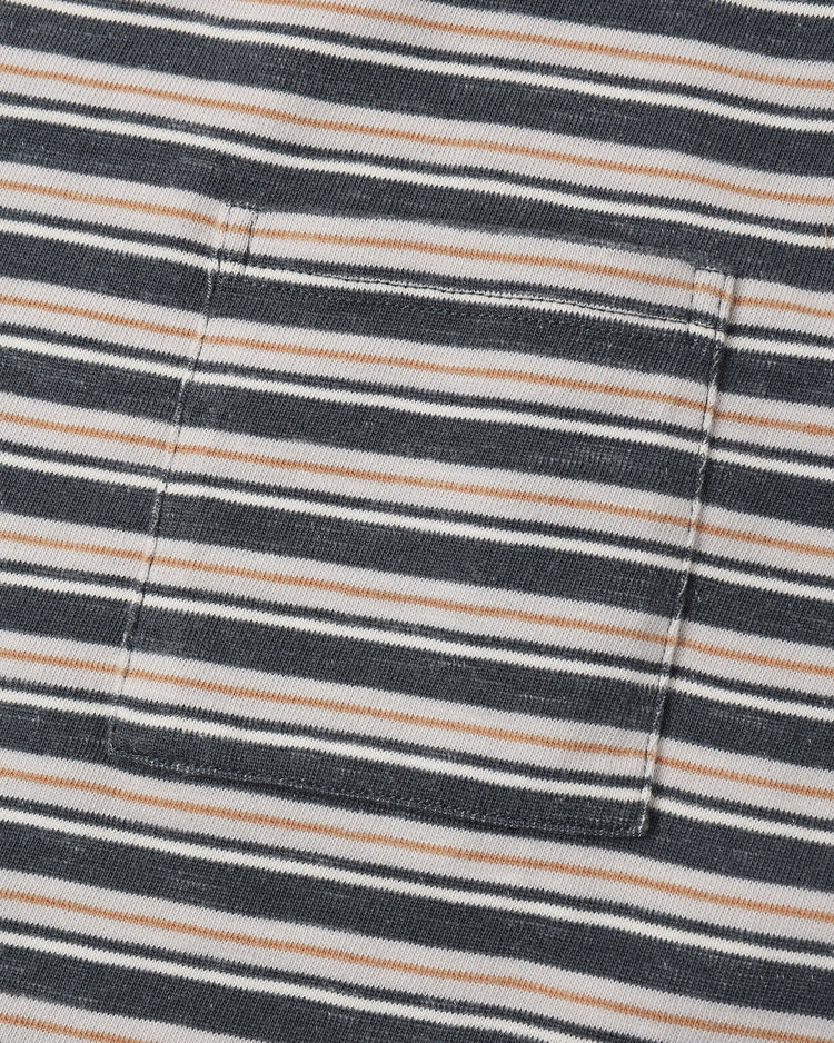 Relaxed Long Sleeve Tee | Blue Stripe | Rylee & Cru