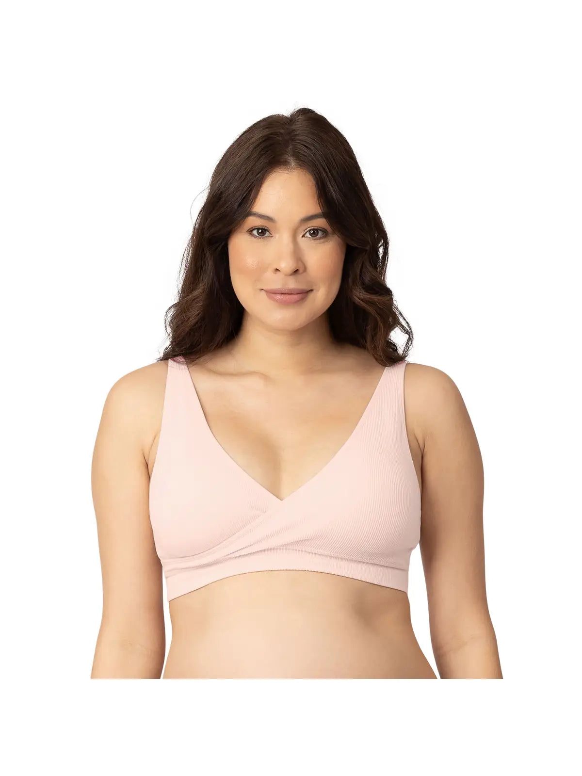 Sublime® Adjustable Crossover Nursing & Lounge Bra | Soft Pink