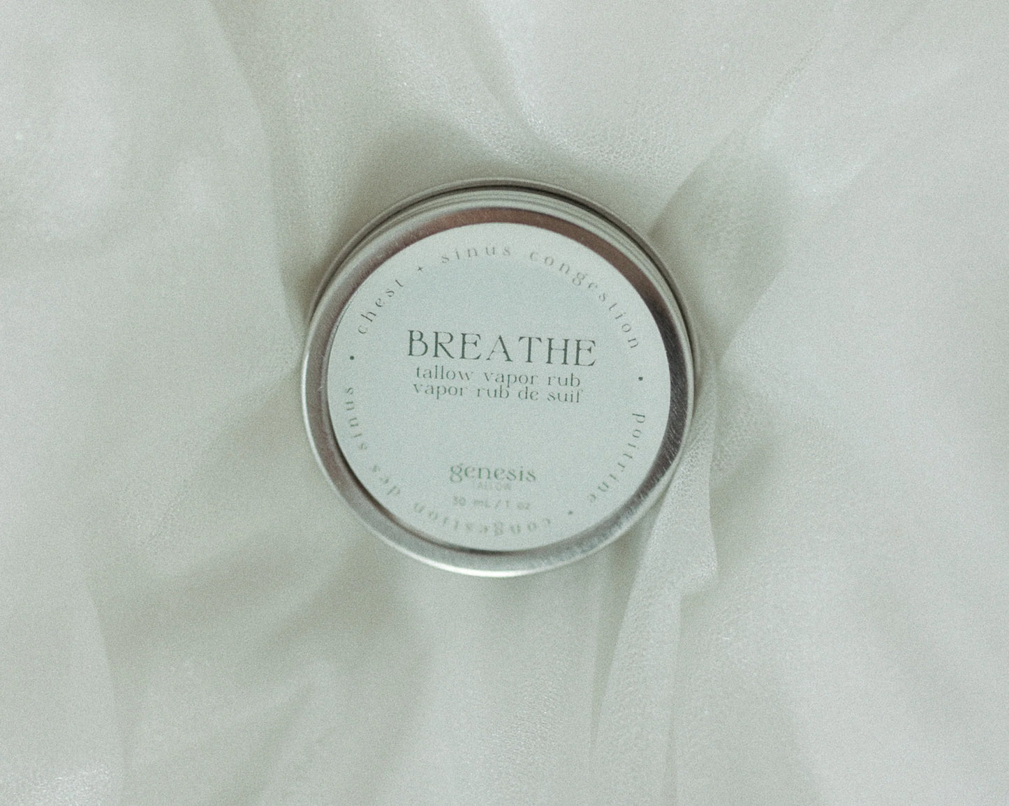 Breathe Tallow Vapor Rub | Genesis Tallow
