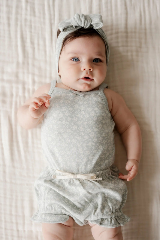 Organic Cotton Bridget Singlet Bodysuit | Jamie Kay | Rosalie Fields Bluefox