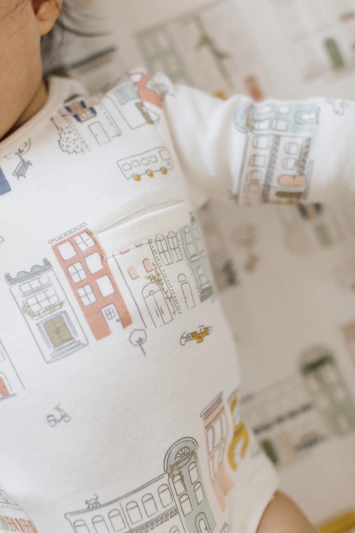 Shoulder Snap Pocket One-Piece | Pehr | My Neighborhood
