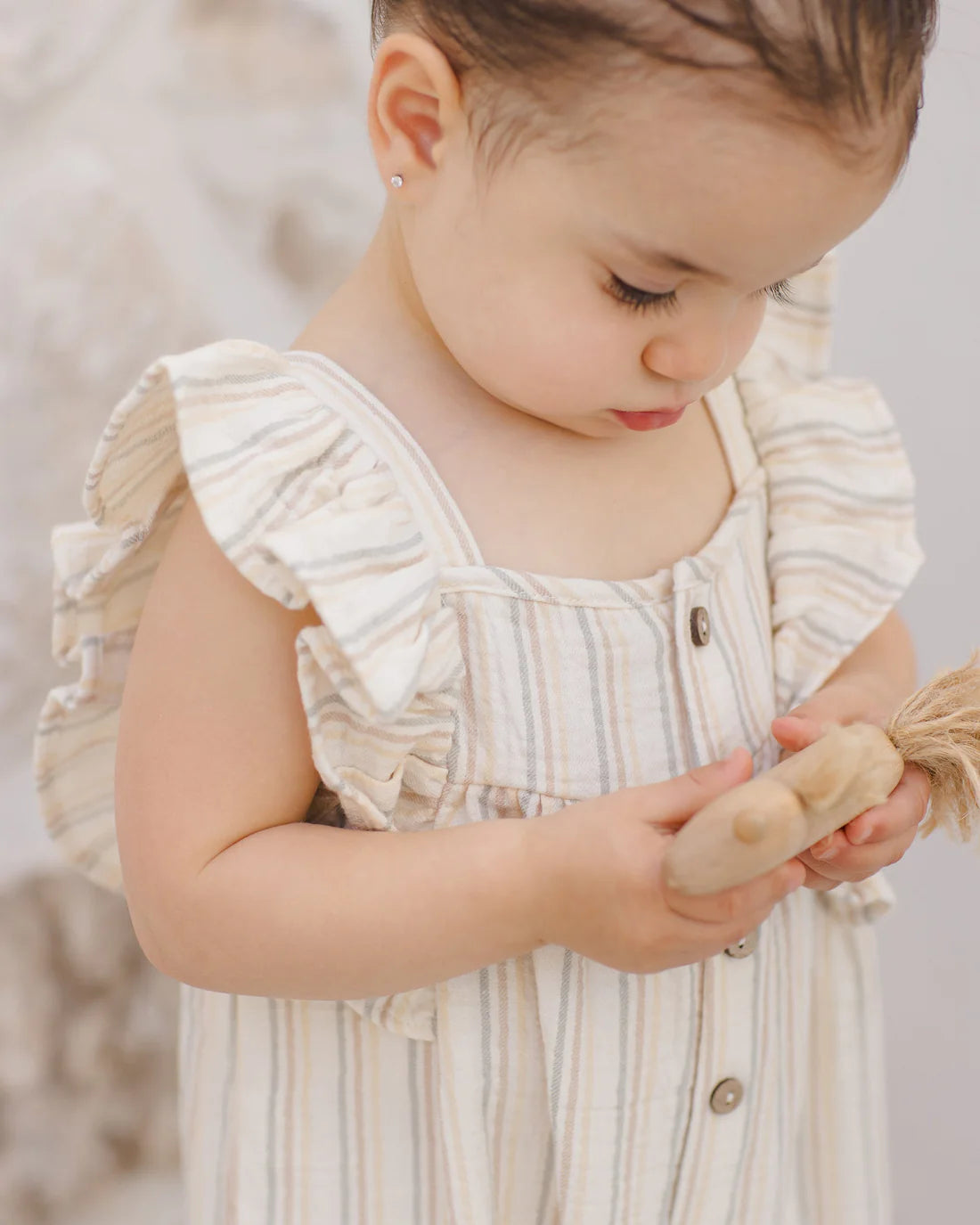 Nova Romper | Summer Stripe | Quincy Mae