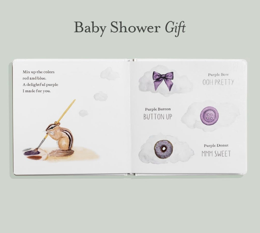 Wishy Washy: A Board Book of First Words and Colors for Growing Minds