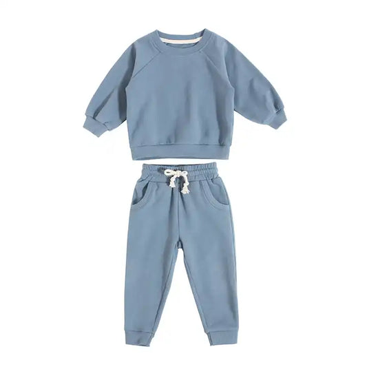 Sweat Suit Set - Blue