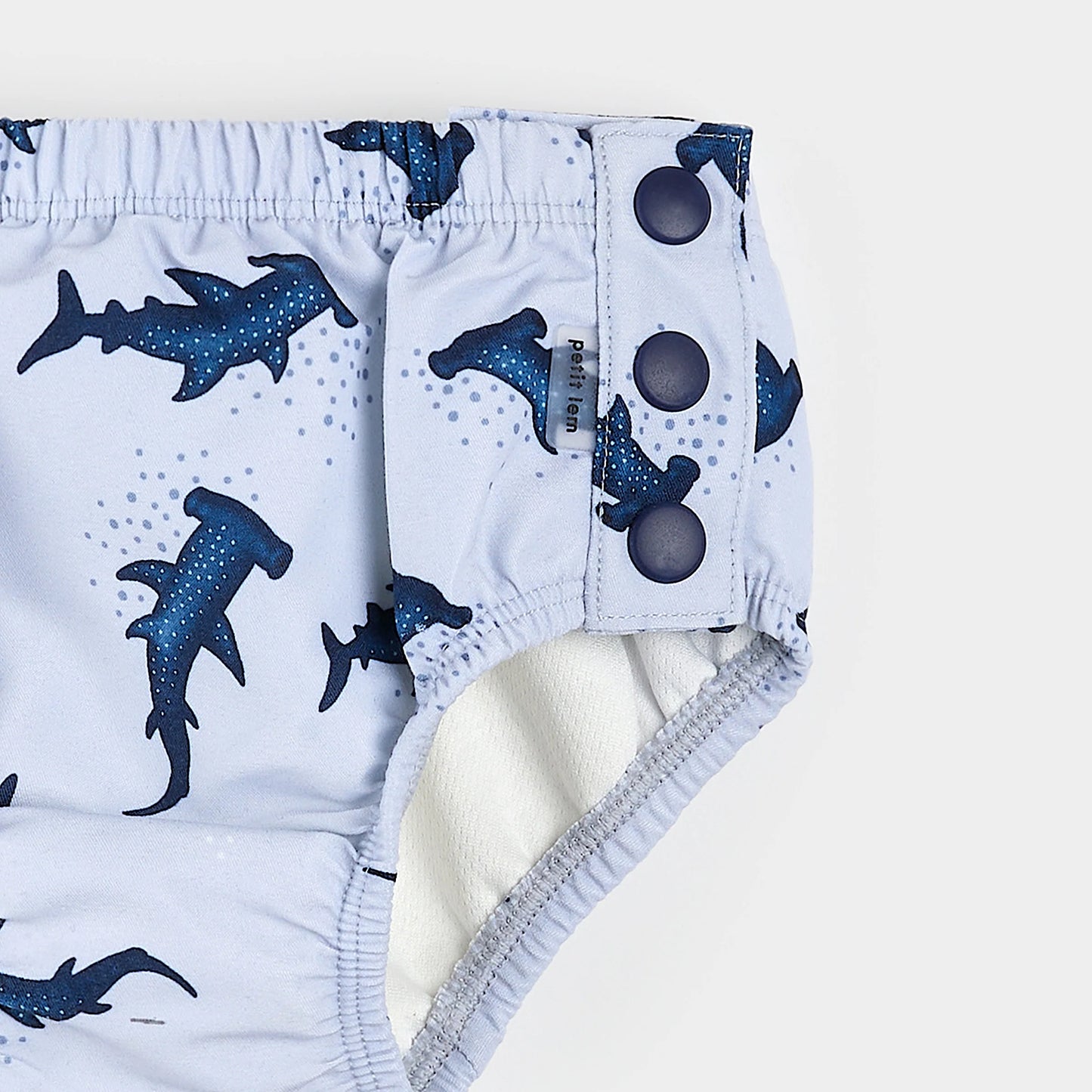 Hammerhead Shark Swim Diaper | Petit Lem