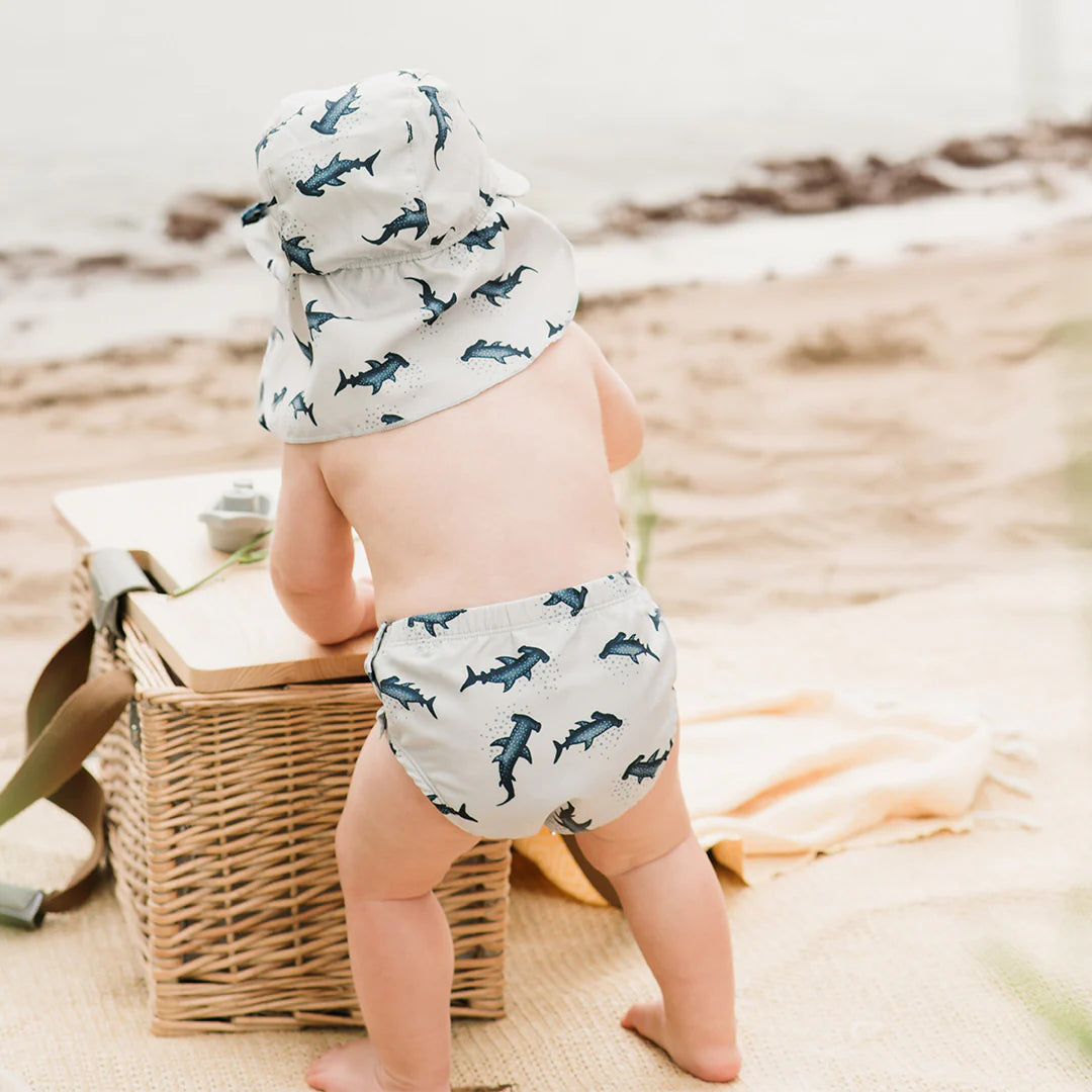 Hammerhead Shark Swim Diaper | Petit Lem