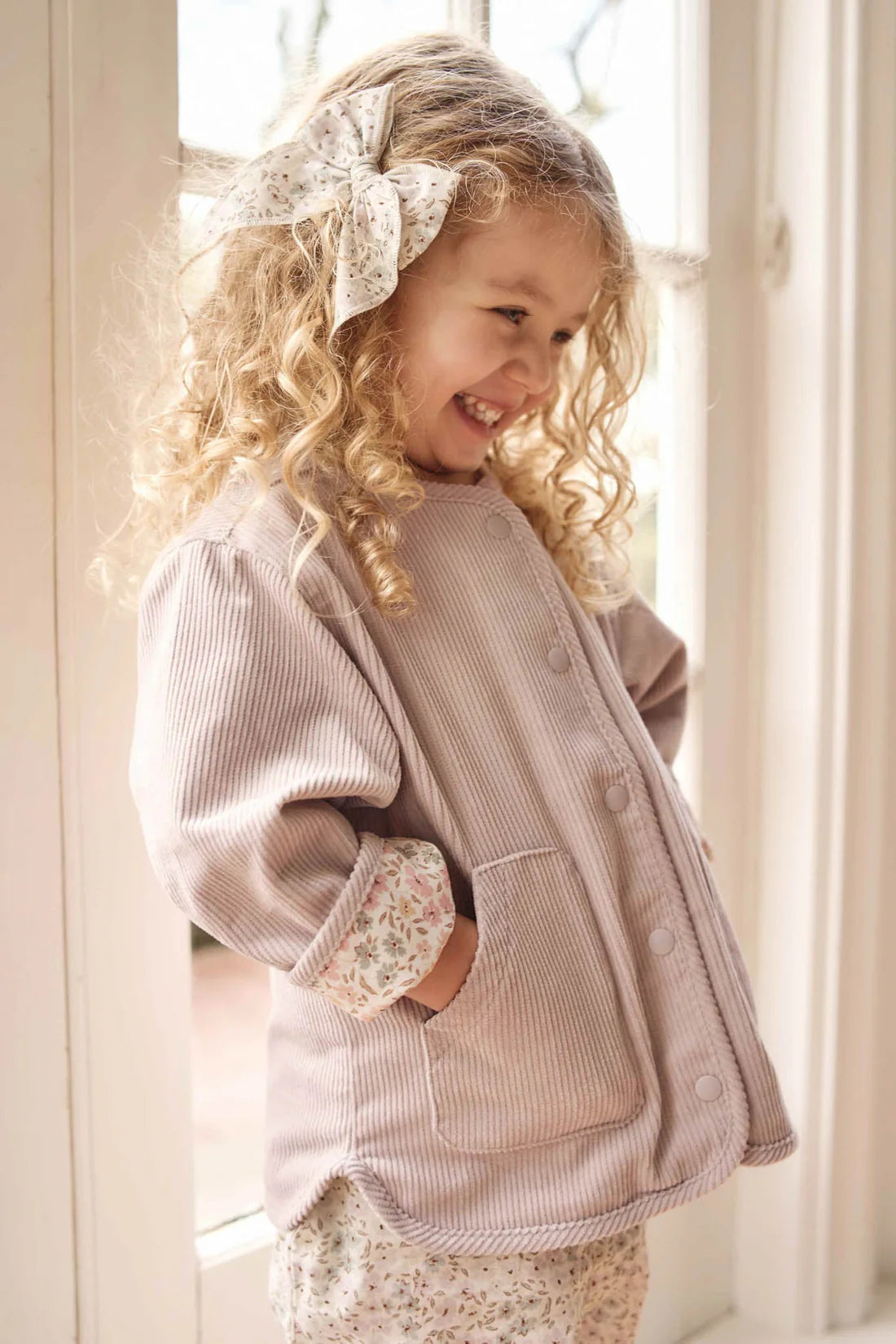 Esther Corduroy Jacket | Violet Tint | Jamie Kay