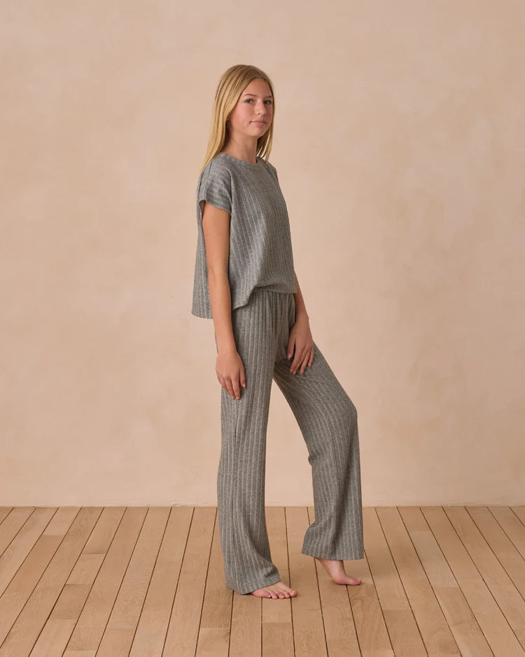 Cozy Rib Knit Set | Eucalyptus | Rylee & Cru