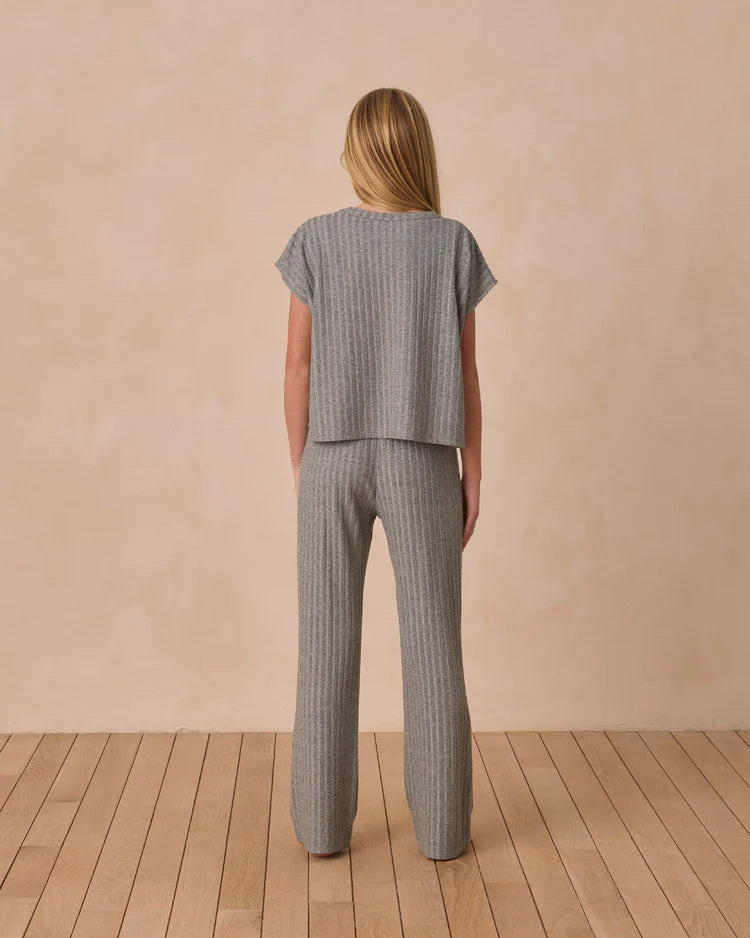 Cozy Rib Knit Set | Eucalyptus | Rylee & Cru