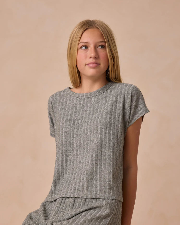 Cozy Rib Knit Set | Eucalyptus | Rylee & Cru