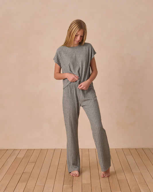 Cozy Rib Knit Set | Eucalyptus | Rylee & Cru