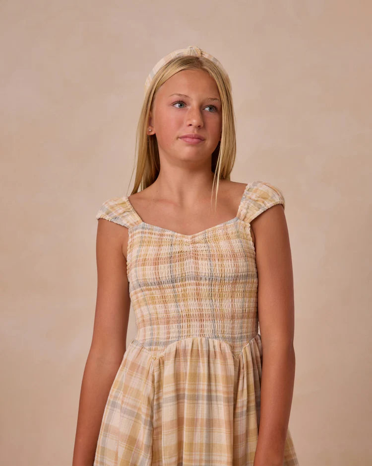 Kalina Dress | Pastel Plaid | Rylee & Cru