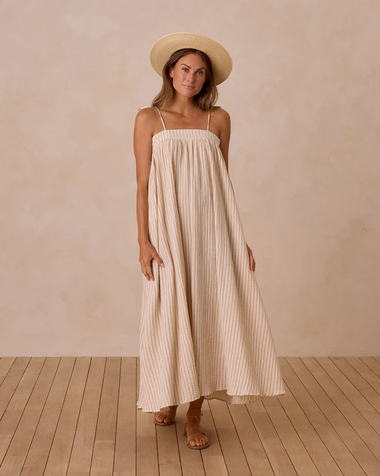 Malea Dress | Marigold Stripe | Rylee & Cru